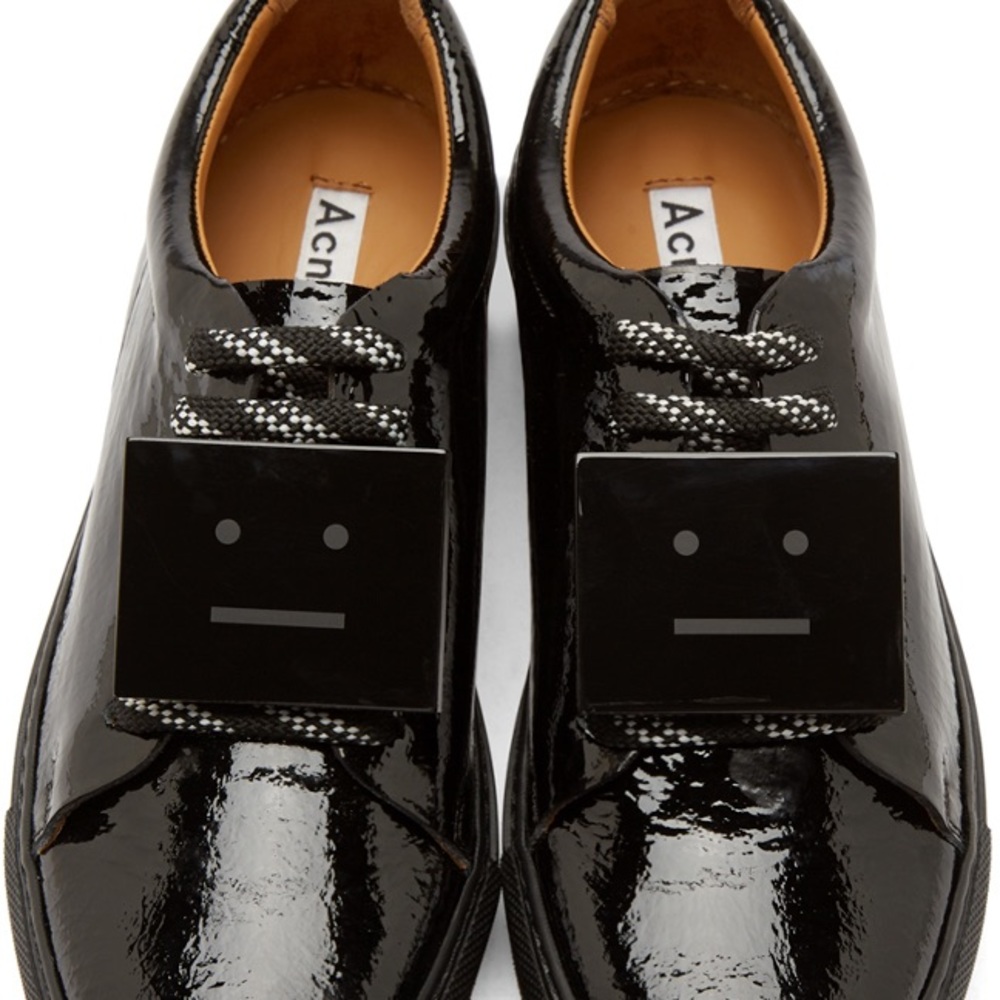 Acne studios sneaker black new with box size 6/36